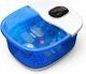 Foot Spa Massager Arealer Foot Bath With Bubbles Heat Vibration And Auto New