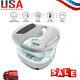 Foot Spa Massager Foot Bath With Heat Massage Bubbles Timer Stone Automatic Us