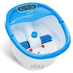 Foot Spa Massager Heated Bath, Automatic Massage Rollers, Vibration, Bubble