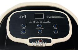 Foot Spa Smart Sensor Ergonomic Handle Bath Massager withCasters Motorized Rollers