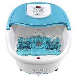 Foot Spa with Heat and Massage and Bubble Jets with Motorized Rollers, Foot Bath