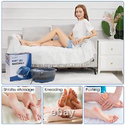 Foot Spa with Heat and Massage and Jets, Heated Foot Bath Massager with 4 Massag