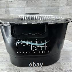 FootsieBath Footbath Pedicure Spa/Pedicure Bowl With Basket Holder Liners Look