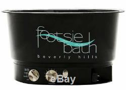 Footsie Bath portable foot spa Footsie Bath with 10 liners no Carrier Tray NEW
