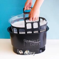 Footsiebath Pedicure Spa and Disposable Liner System Footsie Bath Foot Spa Nails