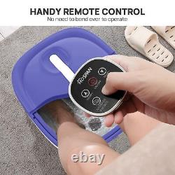 HOSPAN 2023.8 Upgrade Collapsible Foot Spa Electric Rotary Massage, Foot Bat