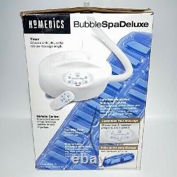 HoMedics Bubble Spa Deluxe BMAT-2 Massaging Bath Bubble Mat with Heat & Remote