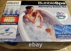 Homedics Bubble Spa Massaging Air Filled Bubble Bath Mat Brand New