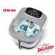 Hydro Therapy Foot Bath Massager Relieve Fatigue Detox Adjustable Time & Heat