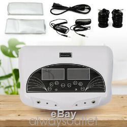 Infrared LCD Dual Pro Ion Detox Ionic Foot Bath Spa Clean Machine Infrared Belts