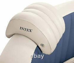 Intex PureSpa Plus 6.4 Foot Diameter 4 Person Portable Inflatable Hot Tub Spa