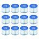Intex New Filter Cartridges Replacement Pool Spa Water Filters Hot Tub 12 Pack