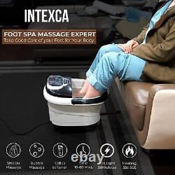 Intexca Automatic Multifunction Massaging Foot Spa Health Massage Foot Bath w