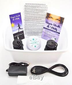 Ion Detox Ionic Foot Bath Spa Cleanse. Easy To Use. Free Extras! 1 Year Warranty