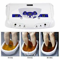 Ionic Detox Bath Foot Spa Machine Dual User MP3 Player, Relax & Ionic Detox 805A