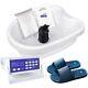 Ionic Detox Foot Bath Machine W Massage Slipper, Professional Ion Cleanse Ion