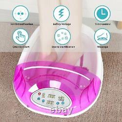 Ionic Detox Foot Bath SPA Machine System Plus Panel Control+Massage Tub 2 Arrays