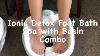 Ionic Detox Foot Bath Spa Cleanse Md 802fs Combo