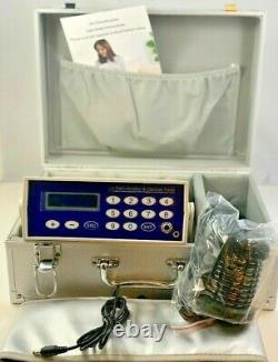 Ionic Detox Foot Bath Spa Machine with Case Ion Ionic Aqua Cleanse Kit
