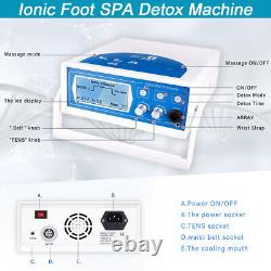 Ionic Detox Foot Spa Bath Machine Cleanse for Home Use Massager Stress Relieve