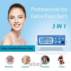 Ionic Detox Foot Spa Bath Machine Cleanse for Home Use Massager Stress Relieve