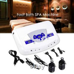 Ionic Detox Machine with MP3 Player Health Care Foot Bath Spa Tool Dual-user
