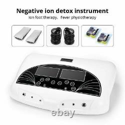 Ionic Ion Detox Foot Bath Spa Massager Machine Dual User Cell Cleanse Machine US