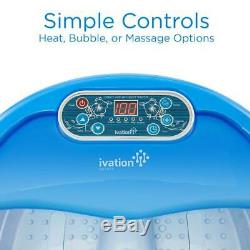 Ivation Foot Spa Massager Heated Bath, Automatic Massage Rollers