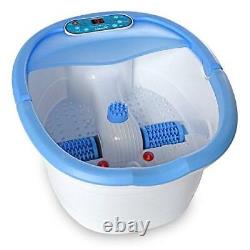Ivation Foot Spa Massager Heated Bath, Automatic Massage Rollers, Vibration