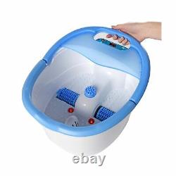 Ivation Foot Spa Massager Heated Bath, Automatic Massage Rollers, Vibration