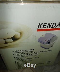 Kendal FBD2535 Deep Foot and Leg Spa Bath Massager with Remote