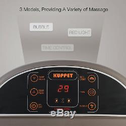 Kenwell Portable Foot Spa Bath Massager Bubble Heat LED Display Infrared Relax