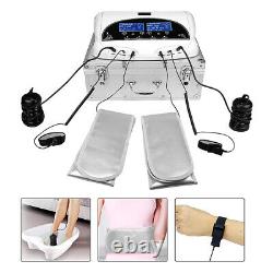 LCD Ionic Detox Machine For Foot Bath Spa Cell Dual People Whole set Machine UPS