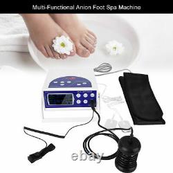 LCD Ionic Foot Detox Bath Spa Cell Cleanse MachineToxin Remove Massage Acupunctu