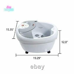 Large Foot Spa Bath Massager with Heat Digital Temperature Control LED Display
