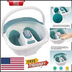 Luxury Bubble Spa Footbath with Heating, Massaging Jets & Removable Pedicure Set