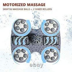 MARSTAR Motorized Foot Spa Bath Massager withHeat Adjustable Water Shower Autom
