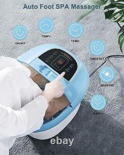 MaxKare Foot Bath Spa Massager with Wireless Remote Control Soothe Feet Home Use