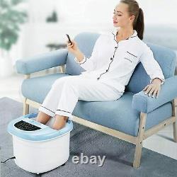 MaxKare Foot Bath Spa Massager with Wireless Remote Control Soothe Feet Home Use