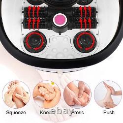 Motorized Foot Spa Bath Massager Foot Bath Tub WithHeat Bubble&Timing&Temp Control