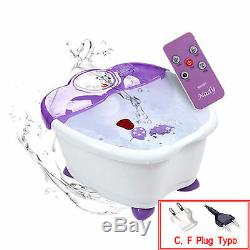 NADY Happy Body Bath Foot Spa BM-201 Bubble Vibration Remote Control 220V