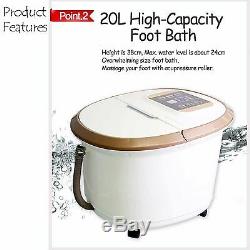 NEW Foot Love MHJ-950A Foot Bath & Spa Homedics Footcare 20L 220V Remote Control