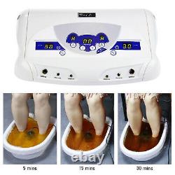 NEW Natural Health Personal Body Detox Ionic Therapy Ion Foot Bath SPA Machine