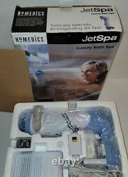 (NEW OPEN BOX!) Homedics JET-1 JetSpa Luxury Bath Jet Spa DUAL JETS Whirlpool