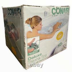 New Conair Body Benefits Deluxe Thermal Spa Cushion Bath Mat Remote Control