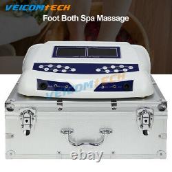 New Dual Ion Detox Ionic Foot Bath Spa Cleanse Machine Infrared Belt Large LCD
