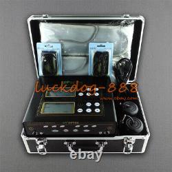 New Dual User Foot Bath Spa Machine Ionic Detox Cell Cleanse withLCD+5 Modes+Belts