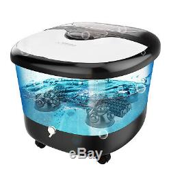 New Foot Spa Bath Massager Automatic Rollers Heating Soaker Bucket 500W