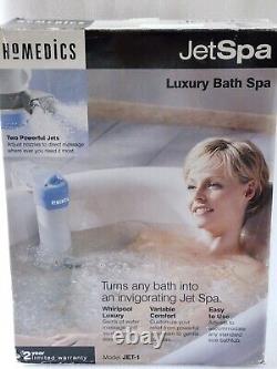 New HoMedics Jet-1 Jet Spa Whirlpool Spa