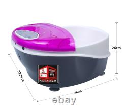 New, Ionic Detox Foot Bath SPA Machine System Plus Panel Control + Massage Tub